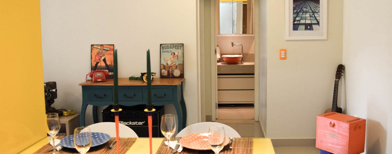 Arquiteta Beatriz Teixeira - Apartamento Franco Integração de Cozinha e Sala