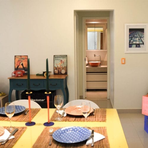 Arquiteta Beatriz Teixeira - Apartamento Franco Integração de Cozinha e Sala