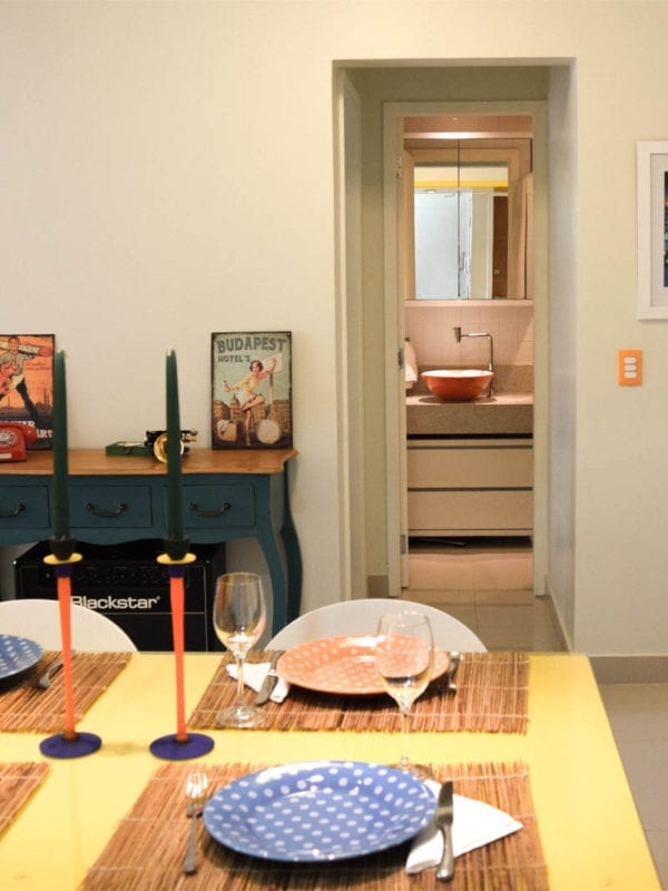 Arquiteta Beatriz Teixeira - Apartamento Franco Integração de Cozinha e Sala