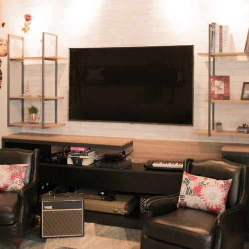 Arquiteta Beatriz Teixeira - Home Theater Família Piva