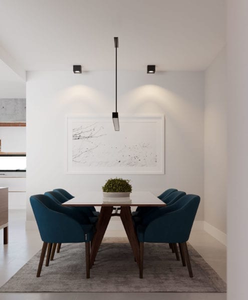 Sala de jantar casa Alves de Souza em Brasília - Projeto de Arquitetura Beatriz Teixeira