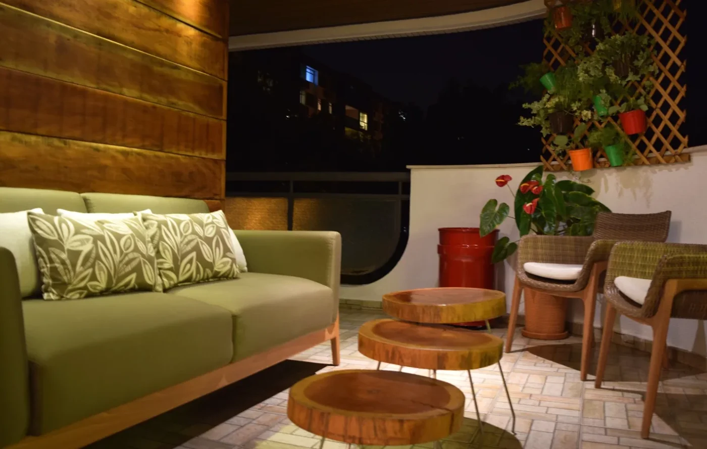 Varanda Radaelli, área gourmet aberta na Asa Norte, Brasília, projeto da arquiteta Beatriz Teixeira