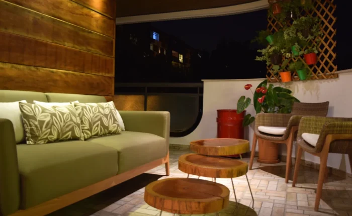 Varanda Radaelli, área gourmet aberta na Asa Norte, Brasília, projeto da arquiteta Beatriz Teixeira