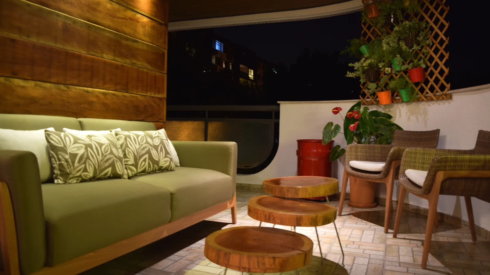 Varanda Radaelli, área gourmet aberta na Asa Norte, Brasília, projeto da arquiteta Beatriz Teixeira